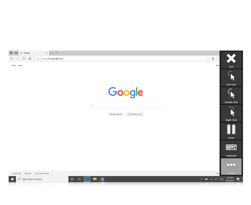 Tobii Dynavox Communicator 5 avec recherche sur le web