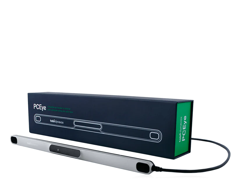 Tobii Dyanvox PCEye eye tracker avec boîte