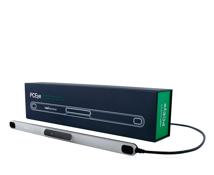 Tobii Dyanvox PCEye eye tracker with box