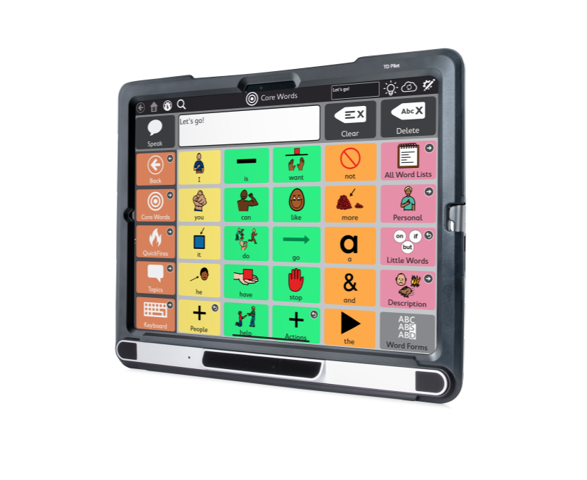 Appareil Tobii Dynavox TD Pilot avec TD Snap