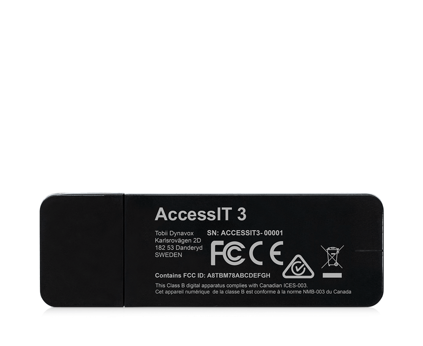 Tobii Dynavox AccessIT Retour à l'information