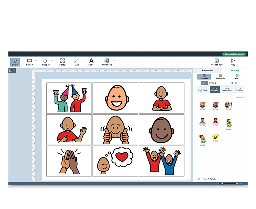 Boardmaker 7 Editeur avec symboles PCS