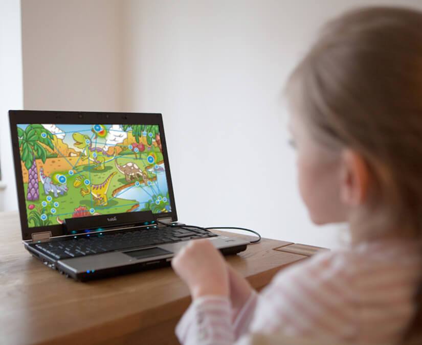 Tobii Dynavox Gaze Viewer avec Heatmap sur l'image