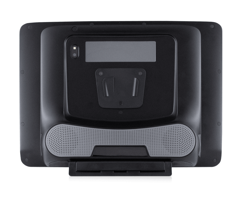 Tobii Dynavox I-Series Adjustable Base sur la I-16 vue de dos