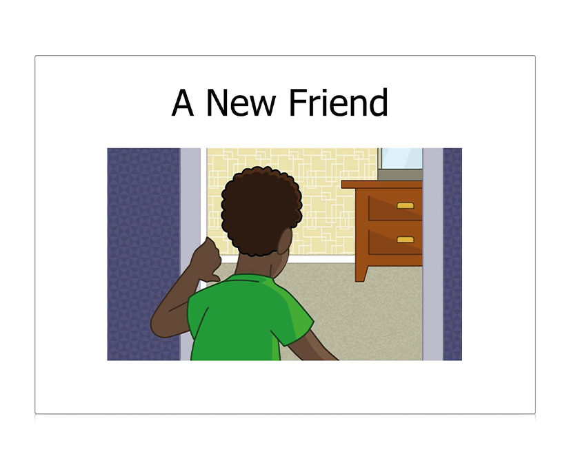 Tobii Dynavox Core First Learning livre de mots de base sur le mot pourquoi