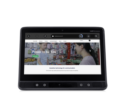 TD Browse by Tobii Dynavox featured on a Tobii Dynavox TD I-Series device