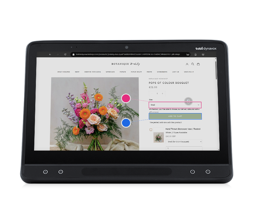 TD Browse Screenshot using Color links