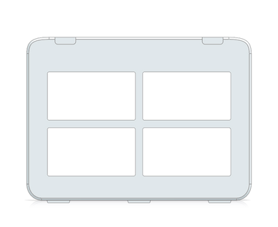 I-110 TD Snap Keyguard 2x2