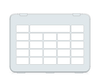 I-110 TD Snap Keyguard 4x4 Vocabulary Grid 5x5 total