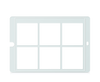 Speech Case Keyguard for TD Snap with 2x3 Vocabulary Grid
