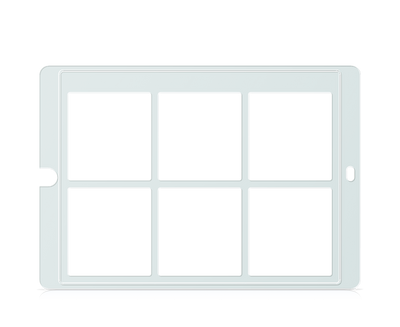 Speech Case Keyguard for TD Snap with 2x3 Vocabulary Grid