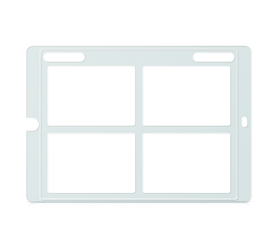 Speech Case Keyguard for TD Snap with 2x2 Vocabulary Grid with Menu