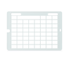Speech Case Keyguard for TD Snap with 7x7 Vocabulary Grid 8x8 Total Grid with Menu