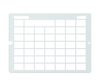 Speech Case Pro Keyguard for TD Snap with 6x6 Vocabulary Grid 7x7 Total Grid with Menu