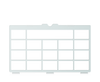 Tobii Dynavox I-13 Keyguard for TD Snap 3x4 Vocabulary Grid 4x5 Total Grid