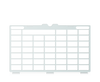 Tobii Dynavox I-13 Keyguard for TD Snap 5x5 Vocabulary Grid with 6x6 Total Grid