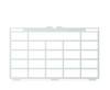 Tobii Dynavox I-16 Keyguard for TD Snap 4x4 Vocabulary Grid with 5x5 Total Grid