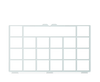 Tobii Dynavox I-16 Keyguard for Communicator 6x4 Total Grid