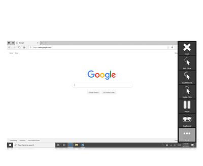 Tobii Dynavox Communicator 5 featuring web search