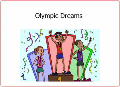 Olympics Games Holiday book cover