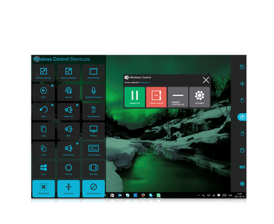 Screenshot featuring Windows Control shortcuts