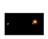 Screenshot of Magic Eye-FX software featuring Asteroids game